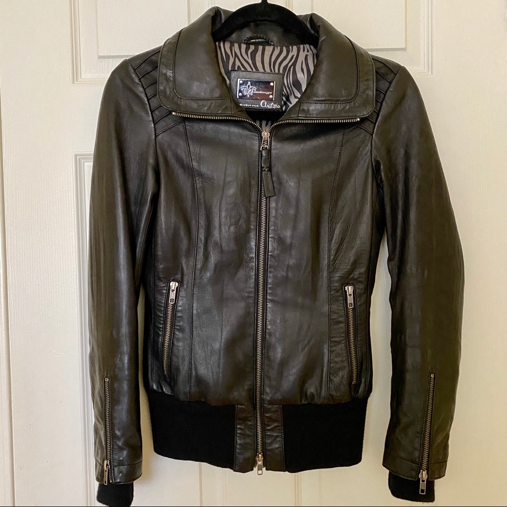 Mackage X Aritzia Collab Leather Jacket